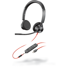 Poly Blackwire on-ear Headphone BW3325, USB-C
