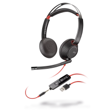 Poly Blackwire on-ear Headphone BW5220, USB-A