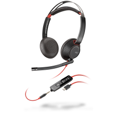 Poly Blackwire on-ear Headphone BW5220, USB-C