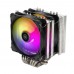 Silverstone DUAL TOWER CPU COOLER WITH 6 HEAT-PIPES AND DUAL 120MM ARGB FANS | SST-HYD120-ARGB