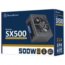 Silverstone 500W,SFX 80PLUS GOLD CERTIFICATION,FULLY MODULAR CABLE | SST-SX500-G V1.1