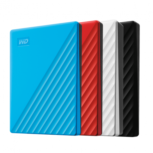 Blue WDBYVG0010BBL-WESN WD 1TB My Passport Portable External Hard Drive 